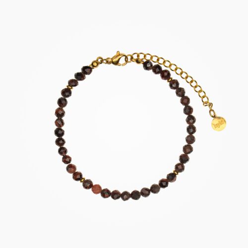 Red Eyes, rotes Tigerauge - Armband | light Edition